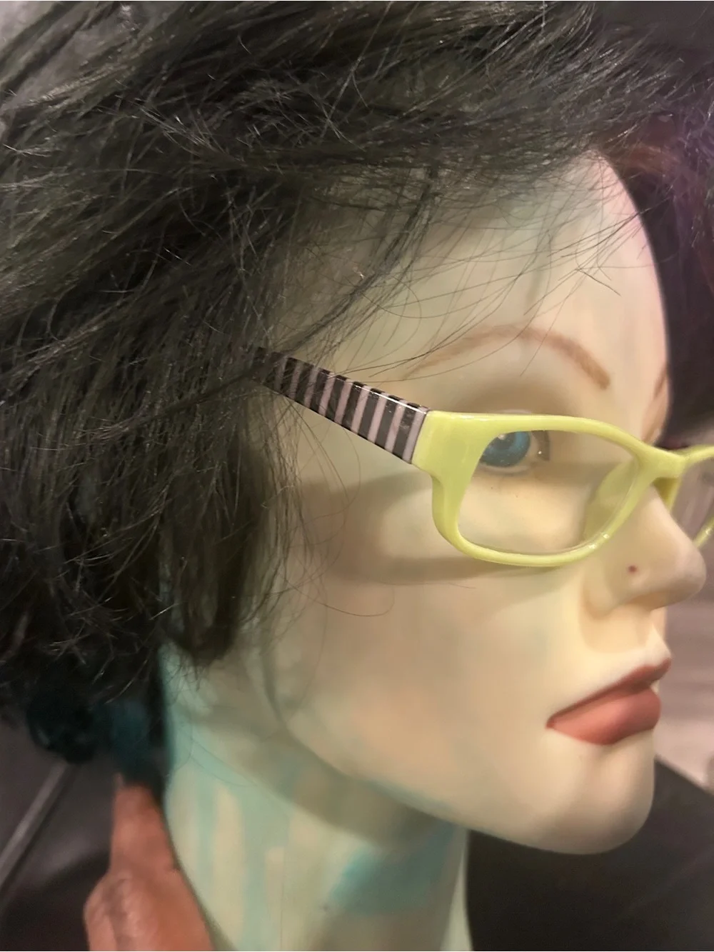Lime Green Rectangle Reading Glasses 2.009